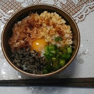 ごちそうTKG(卵かけご飯)